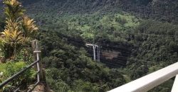 One acres land & simple two story house for sale in Lakshapana Hatton